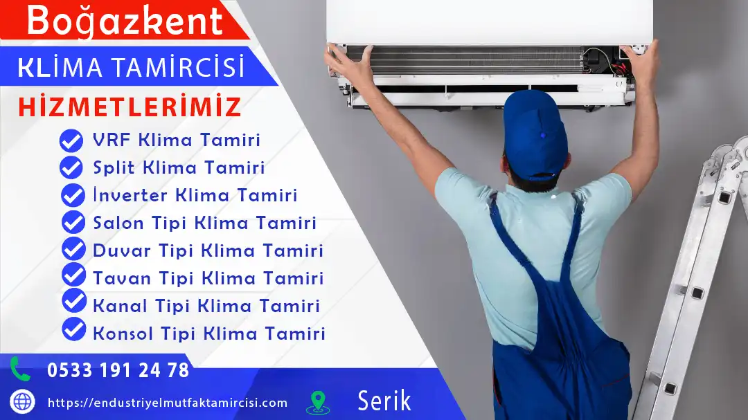 Boğazkent Mahallesi klima servisi hizmetlerimiz