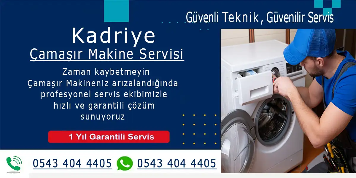 Kadriye Çamaşır Makine Servisi