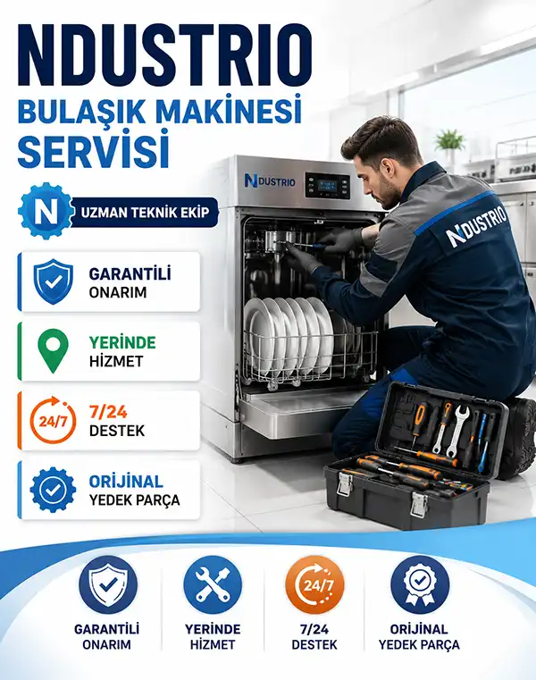 ndustrio bulaşık makinesi servisi